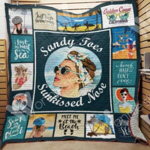 Beach10 M290701 Beach Quilt Blanket  Quilt
